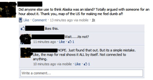 Dumbest Facebook Posts Alaska Island