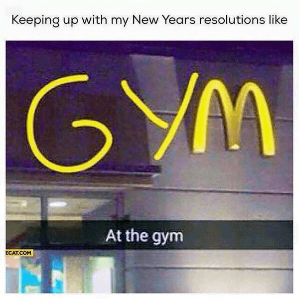 Gym And Or Mcdonalds