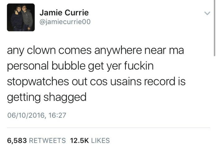 Usain Record