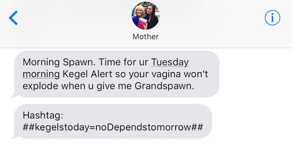 Jewish Mother Texts Twitter