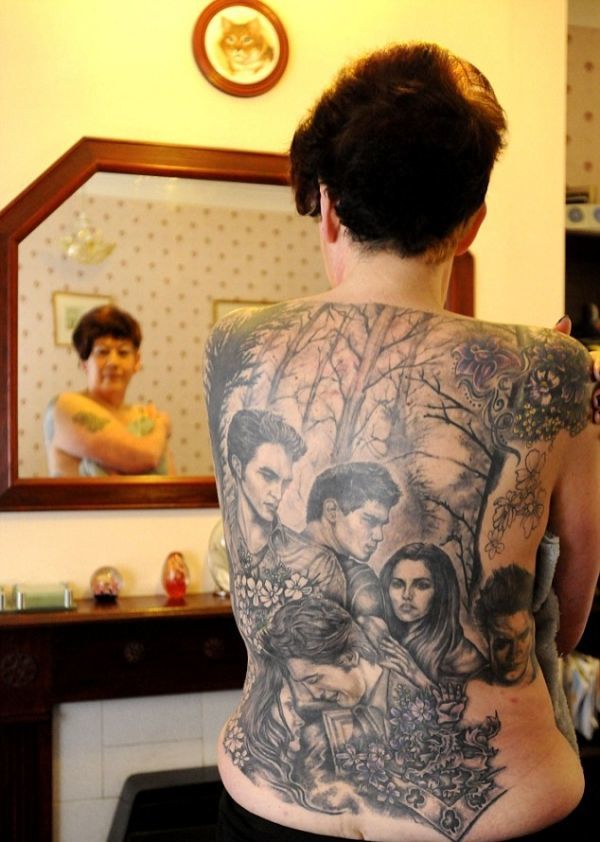 Worst Tattoos Ever Insane Twilight Tattoo