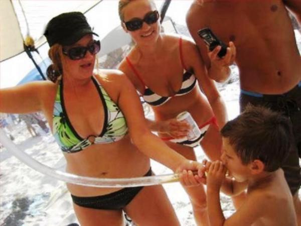 Terrible Parents Beer Bong