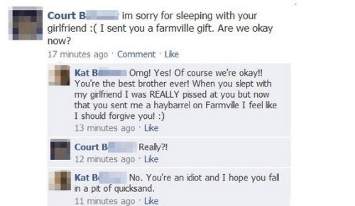 Dumb Comments On Facebook