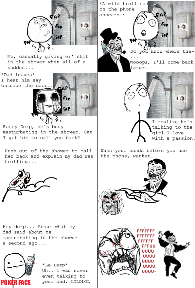 Troll Dad And Girls