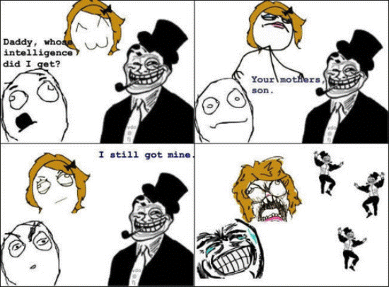 Funniest Troll Dad Rage Comics