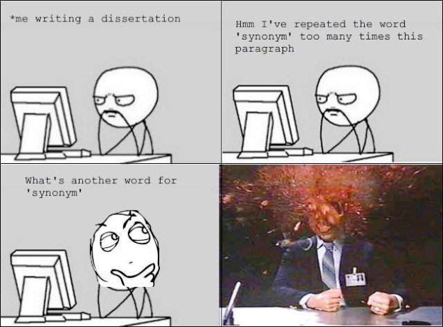 Synonym of Synonyms Comic