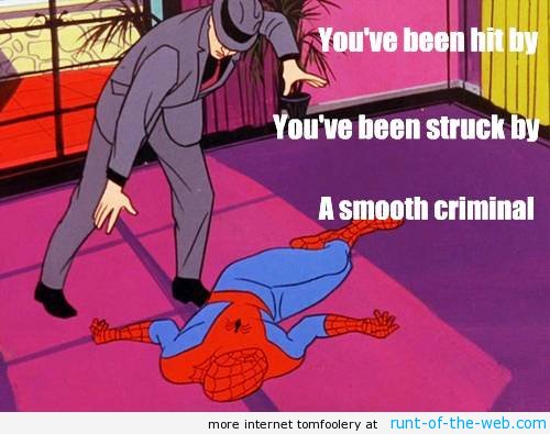Spider-Man Memes Smooth Criminal