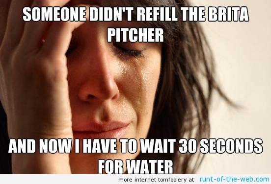 Refilling The Brita PItcher