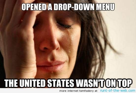 Drop Down Menu Problems