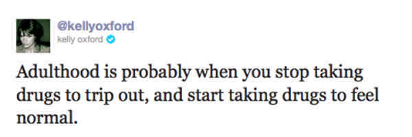 Tweet On Becoming An Adult