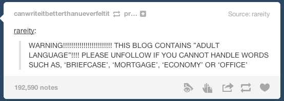Best Of Tumblr Adult Language
