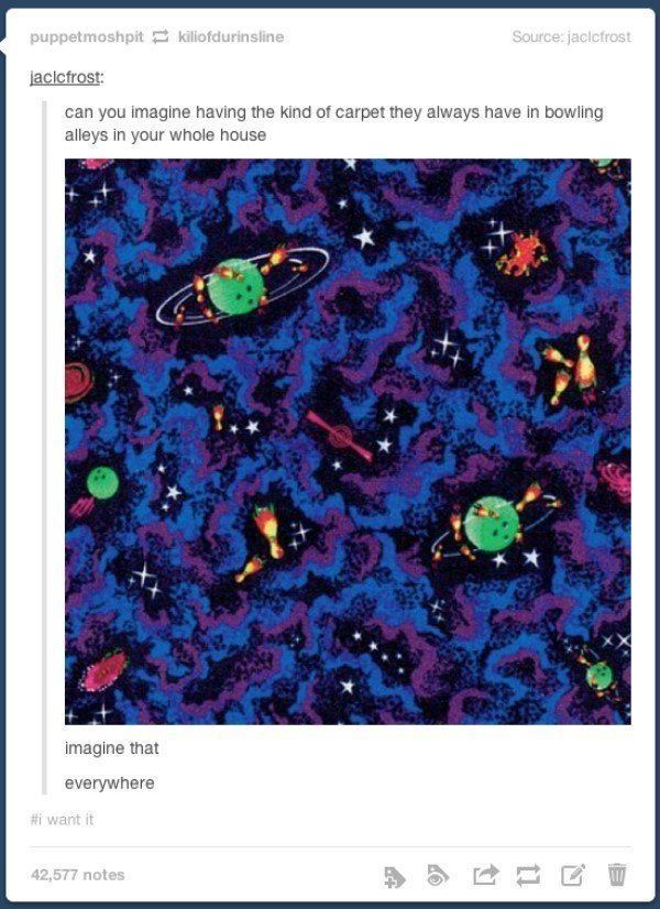 Bowling Alley Carpet