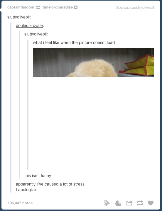 Partially Loaded Pictures