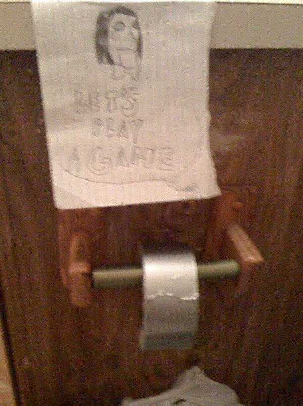 Duct Tape Toilet Paper