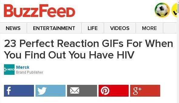 HIV Reaction GIFs Sponsored Posts