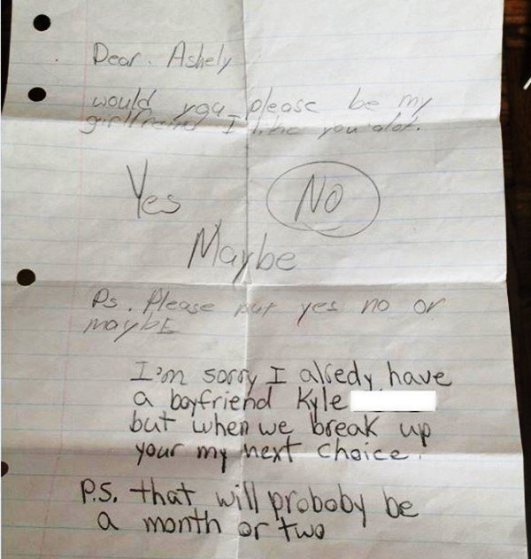 Will You Be My Girlfriend