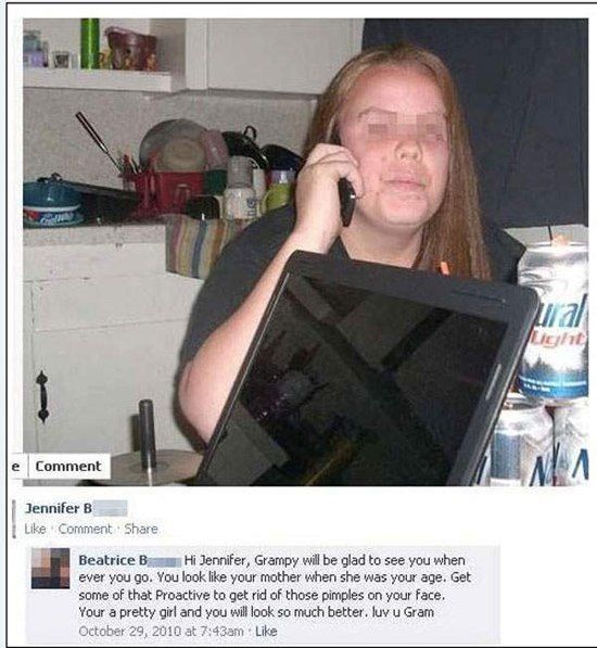 Old People Failing On Facebook Proactive