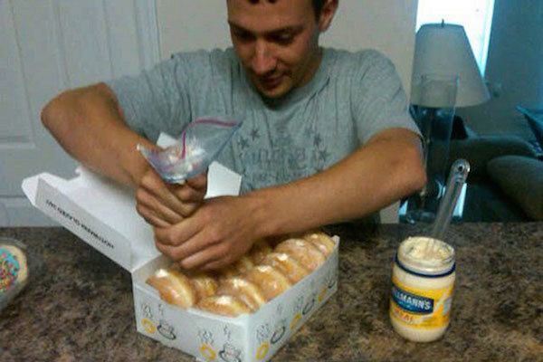 Mayonnaise Donut