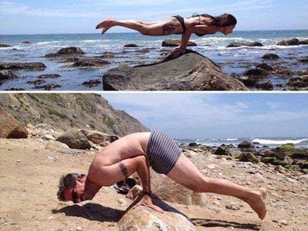 Pinterest Yoga Fail