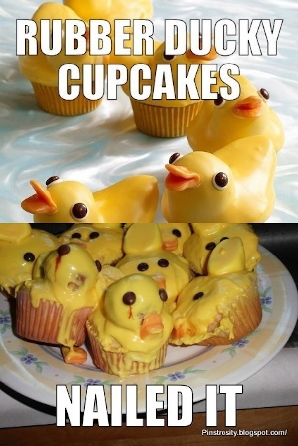 Rubber Ducky Cupcakes