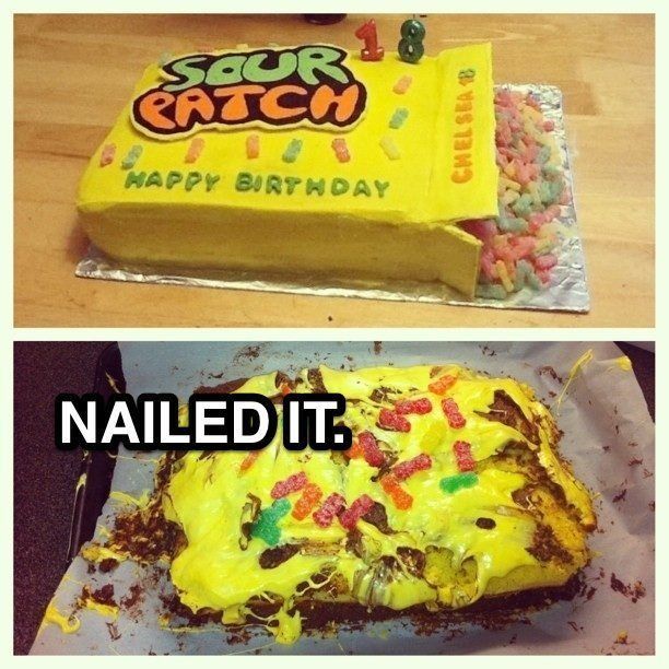 Sour Patch Kid Cake