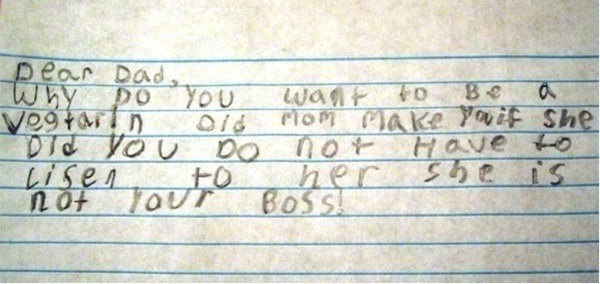 Honest Kids Notes Mom Is Not The Boss