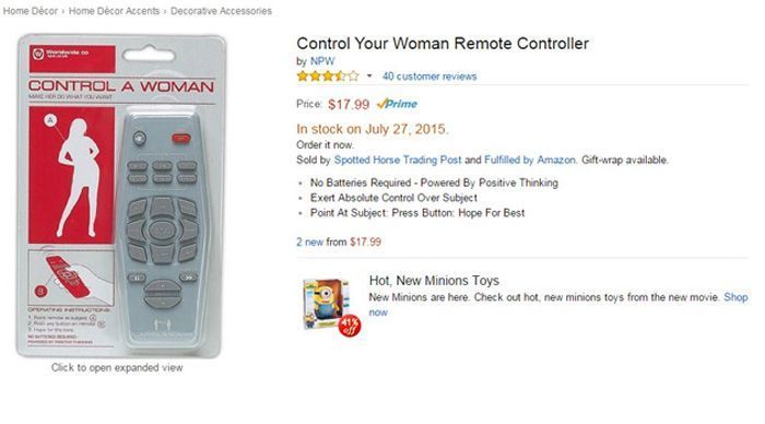 Control Woman Remote
