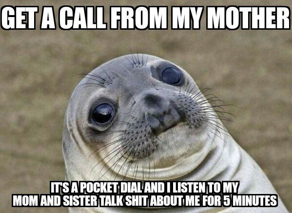 Pocket Dial From Mom