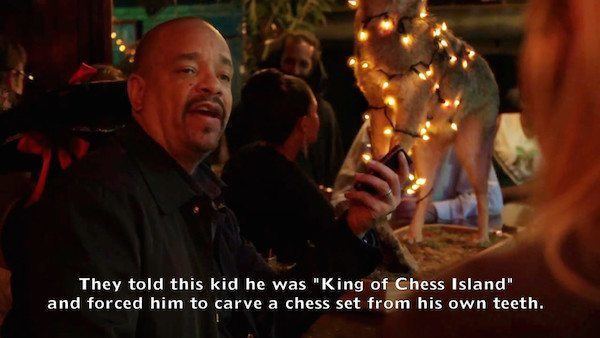 Detective Tutuola Chess Island