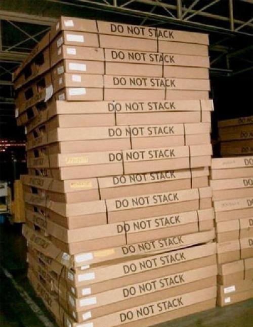 Do Not Stack