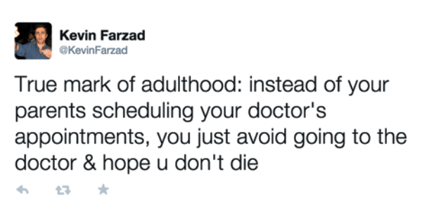 Adulthood Me Irl