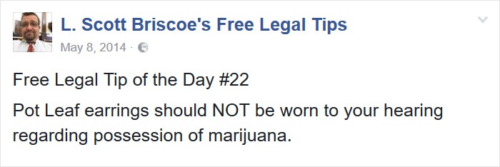 Accessorize Properly Not With Weed