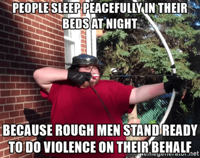 Rough Men Neckbeards