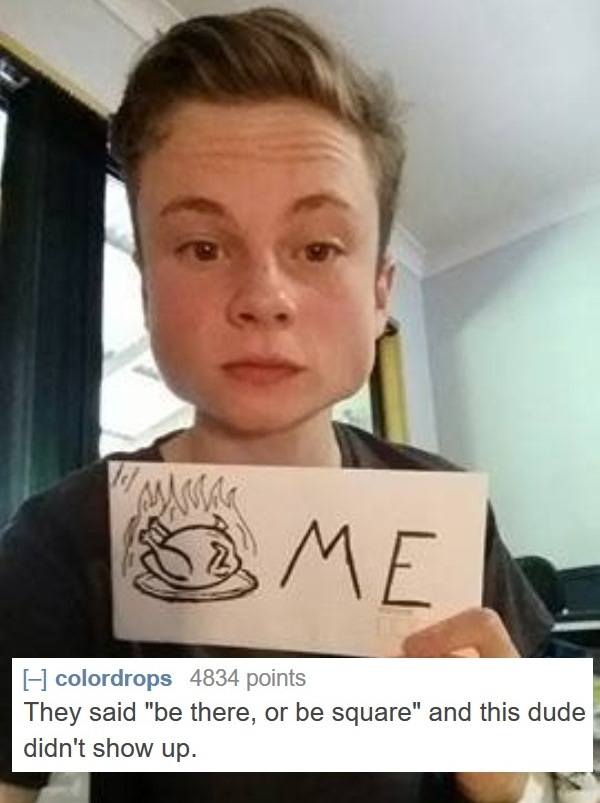 Be There Or Be Square