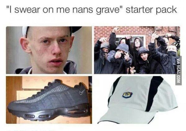 Funny Starter Packs Nans Grave