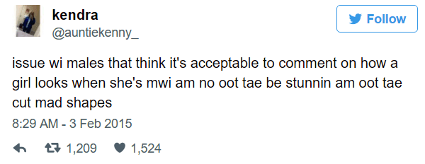 Commenting On Girls Looks