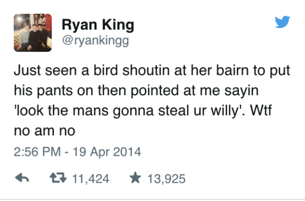 Ridiculous Scottish Tweets