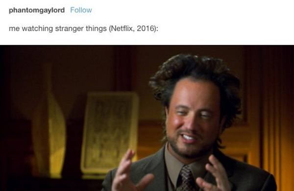 Watching Stranger Things