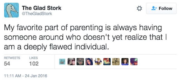 Deeply Flawed Funny Parenting Tweets