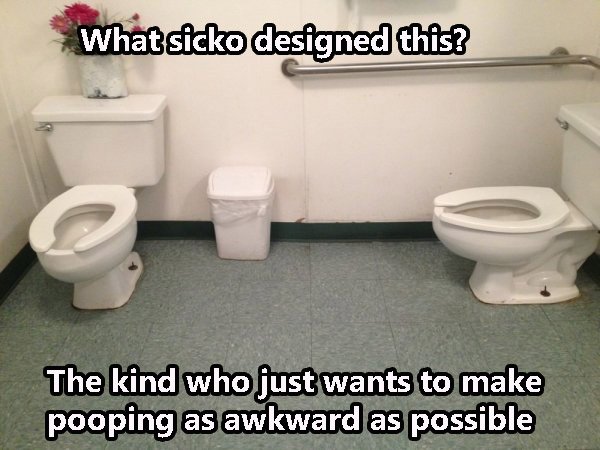 Two Toilets