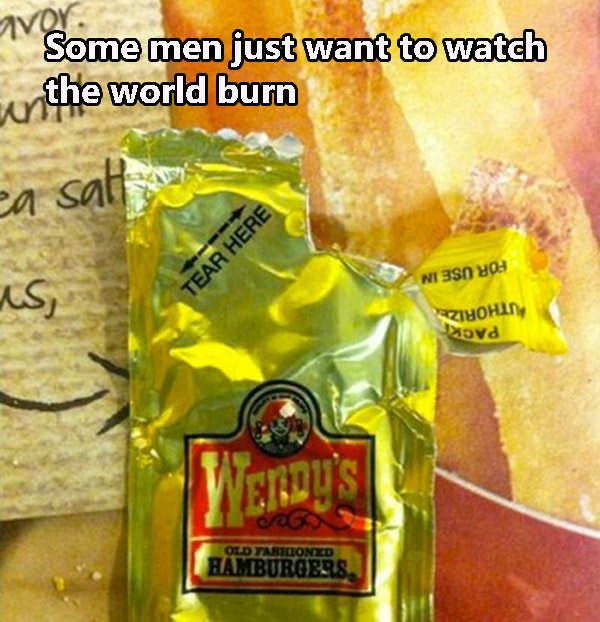 Wendys Condiment