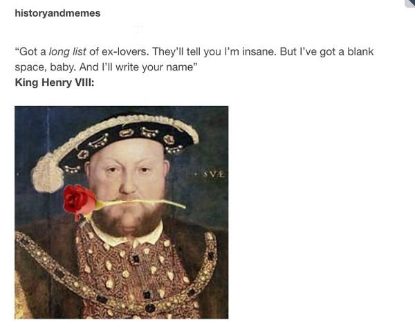 King Henry Blank Space