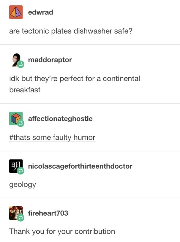 Tectonic Plates Breakfast