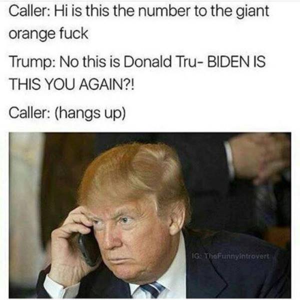 Joe Biden Pranking Donald Trump