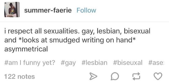 Respect For Asymmetrical