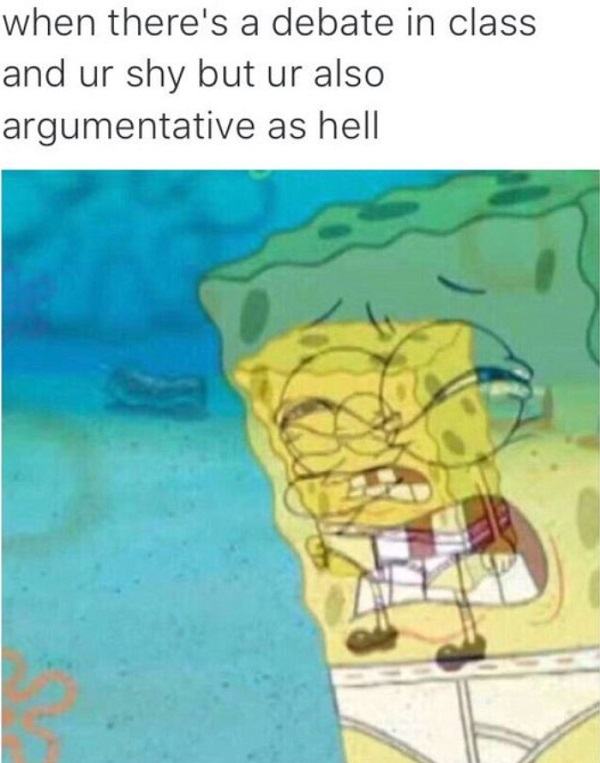 Shy And Argumentative