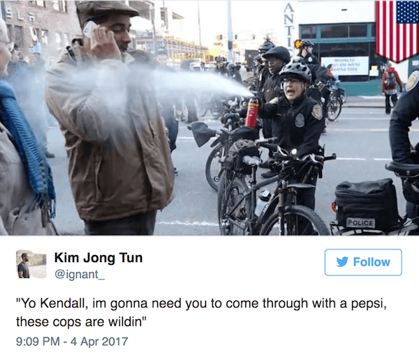 Kendall Jenner Pepsi Commercial Memes