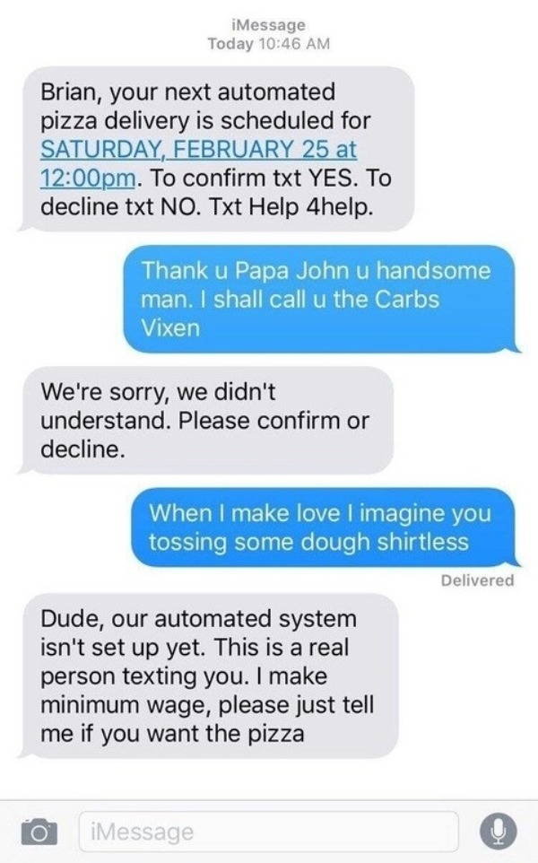 Do You Want The Pizza