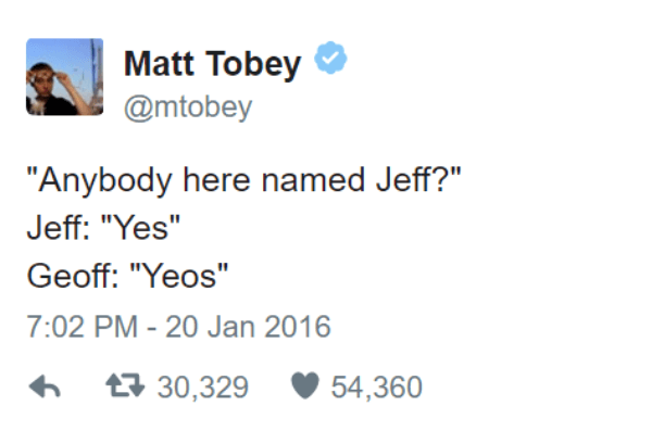 Geoff Jeff Twitter Joke