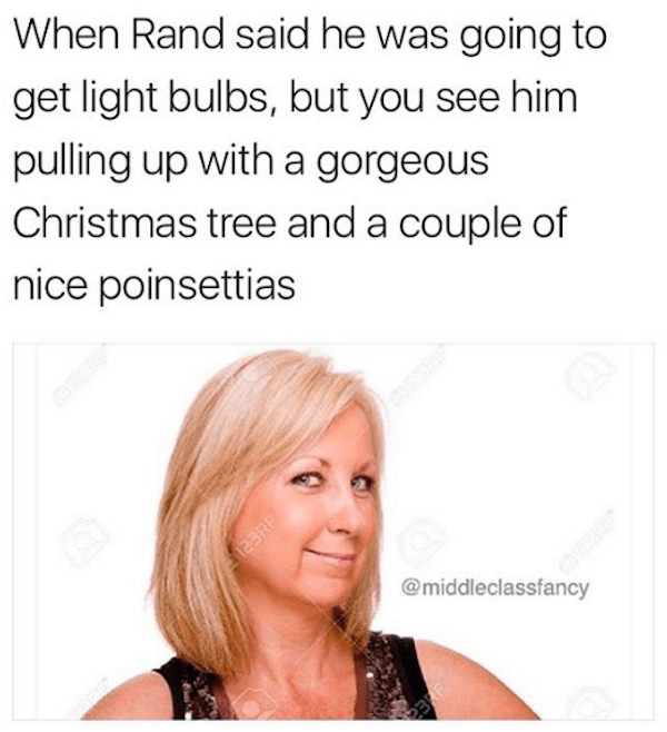 Middle Class Fancy Instagram Memes